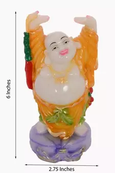 Feng Shui Laughing Buddha with Hands Up