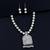 Designer Exclusive Oxidised Pendant White Pearl Jewellery set for Women