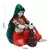Polyresin Rajasthani Lady Grinding Chilli Showpiece
