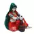 Polyresin Rajasthani Lady Grinding Chilli Showpiece