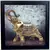 Jewelled Elephant Design Satin Matt Texture Framed UV Art Print