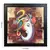 Om Ganesha Design Satin Matt Texture Framed UV Art Print