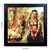Indian Villagers Design Satin Matt Texture Framed UV Art Print