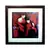 Abstract Love Scene Satin Matt Texture Framed UV Art Print