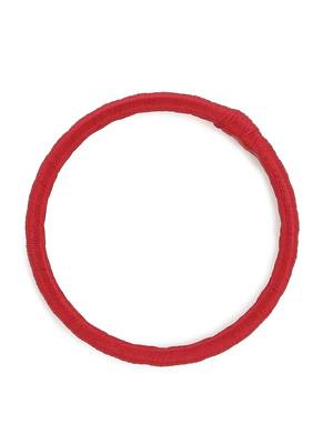 Girls Red Kundan Stone Silk Thread Bangle 3