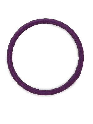 Girls Purple Kundan Stone Silk Thread Bangle 3