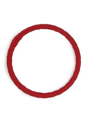 Girls Red Stone Chain wrapped with Silk Thread Bangle 3