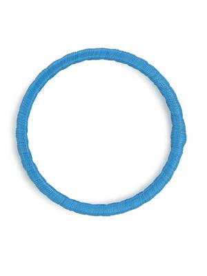 Girls Blue Stone Chain wrapped with Silk Thread Bangle 3