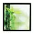 3D Beautiful Plant Design Satin Matt Texture Framed UV Art Print
