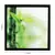 3D Beautiful Plant Design Satin Matt Texture Framed UV Art Print