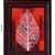 Decorative Leaf Satin Matt Texture Framed UV Art Print