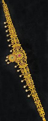 Gold bridal-kamarband 1
