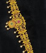 Gold bridal-kamarband