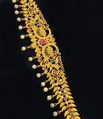 Gold bridal-kamarband