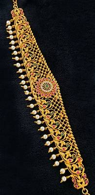 Gold bridal-kamarband 1