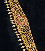 Gold bridal-kamarband