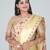 Semi Kataan Silk Tilfi Floral Jaal Banarasi Saree