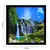 Scenary View Satin Matt Texture Framed UV Art Print