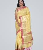 Pure Chanderi Silk Banarasi Saree