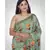 Pure Munga Silk Hand Woven Digital Print Banarasi Saree