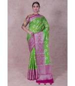 Semi Silk Alfi Banarasi Saree