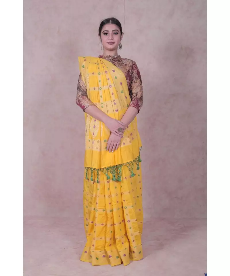 Semi Dupion Silk Banarasi Saree