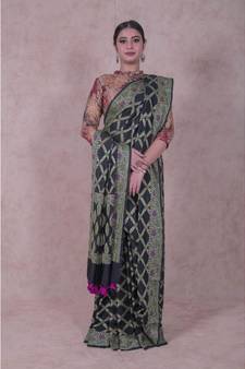 Semi Dupion Silk Banarasi Saree