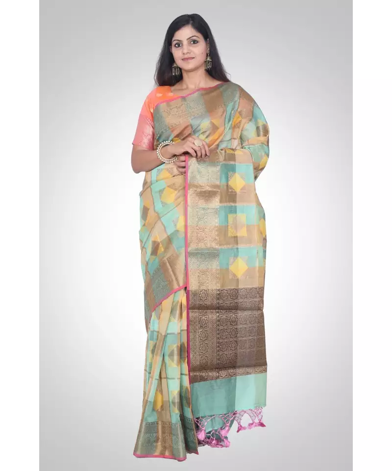 Pure Cotton Silk Banarasi Saree