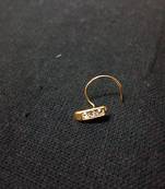  Designer Casual diamond floral nose ring or nose pin