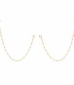 Designer 1 Line Pearl Earchain or Ear Support Earrings