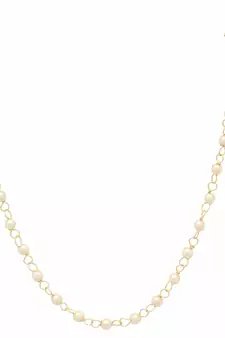 Designer 1 Line Pearl Earchain or Ear Support Earrings