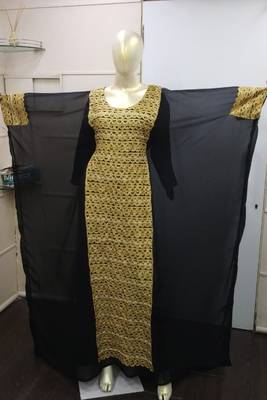 Traditional Arabic Maxi Dress Farasha Moroccan Maxi Tea Party Abaya Turkish Embroidery Caftan 0105 1