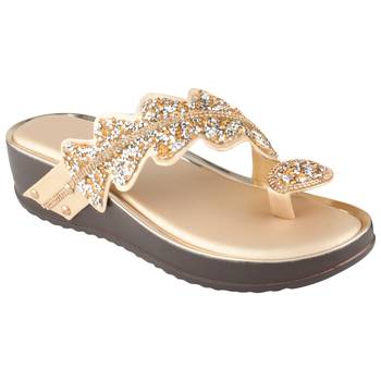 Do Bhai Women  Solid Flat 3