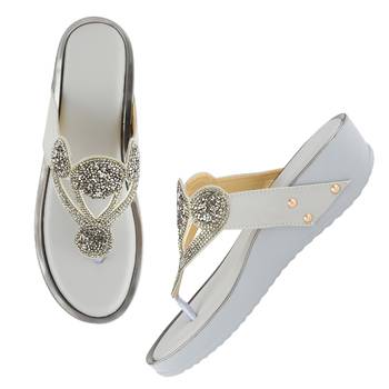 Do Bhai Women  Solid Flat 2