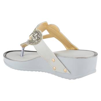 Do Bhai Women  Solid Flat 4
