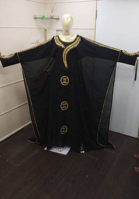 Traditional Arabic Maxi Dress Farasha Moroccan Maxi Tea Party Abaya Turkish Embroidery Caftan 2609 1