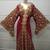Traditional Arabic Maxi Dress Farasha Moroccan Maxi Tea Party Abaya Turkish Embroidery Caftan 4625
