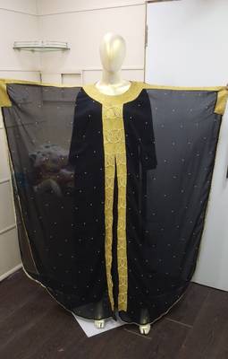 Traditional Arabic Maxi Dress Farasha Moroccan Maxi Tea Party Abaya Turkish Embroidery Caftan 5841 1