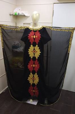 Traditional Arabic Maxi Dress Farasha Moroccan Maxi Tea Party Abaya Turkish Embroidery Caftan 2501 1