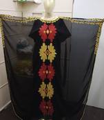 Traditional Arabic Maxi Dress Farasha Moroccan Maxi Tea Party Abaya Turkish Embroidery Caftan 2501