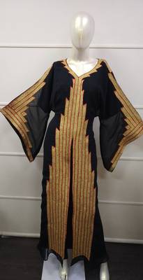 Traditional Arabic Maxi Dress Farasha Moroccan Maxi Tea Party Abaya Turkish Embroidery Caftan 2256 1
