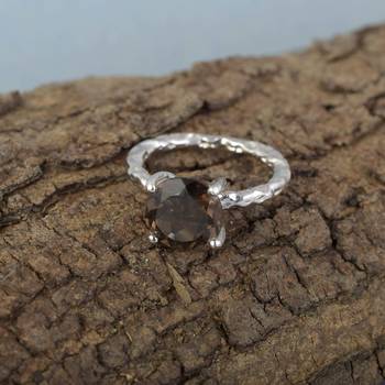 Silver quartz  925-sterling-silver-rings 5