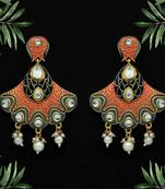 Orange danglers-drops