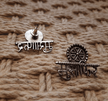 Silver earrings 2