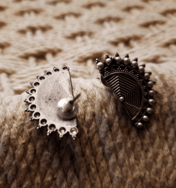 Silver earrings 2