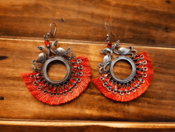 Silver earrings 1