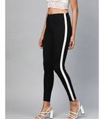 Black Side Tape Jeggings