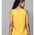 Mustard Cowl Neck Satin Top