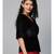 Black Velvet Peplum Top