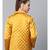 Mustard Satin Quilted Jacket